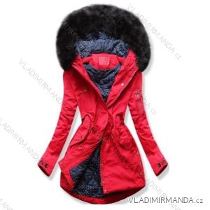 Kabát parka dámska teplá s kožušinkou LHD fashion (s-xl) LHD-Q-32