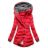 Kabát parka dámska prešívania teplá LHD fashion (s-xl) LHD-S-603
