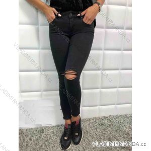 Rifle jeans úzke dlhé dámske (sml) MFASHION MF18L70