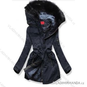 Kabát parka dámska teplá s kožušinkou LHD fashion (s-xl) LHD-A-16