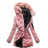 Kabát parka dámska prešívania teplá s kožušinkou obojstranná LHD fashion (s-xl) LHD-B-736