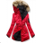 Kabát parka dámska prešívania teplá s kožušinkou obojstranná LHD fashion (s-xl) LHD-B-736