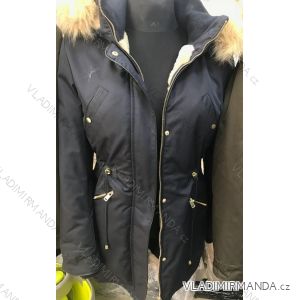 Kabát parka dámska teplá s kožušinkou mhm fashion (s-xl) LEU18-MHM-001