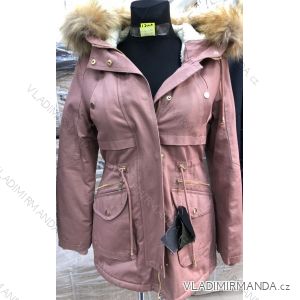 Kabát parka dámska teplá s kožušinkou s-west fashion (xs-xl) LEU181305