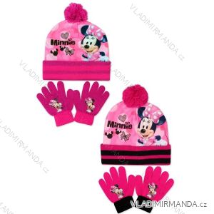 Set čepice a rukavice detské Dievčenské minnie mouse (one size) SETINO MIN-A-KNSET-97