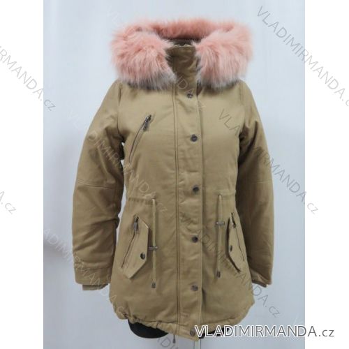 Bunda / parka dámska teplá s kožušinkou (xs-xl) LIEBLANT LEU18-1210H5503