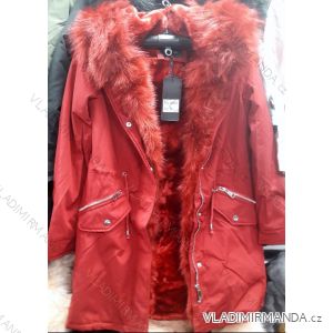 Kabát parka zimná s kožušinkou dámsky (s-2xl) MISS SISSY MA118MD2205