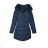 Bunda dámska teplá prešívania (3XL-7XL) LIBLAND LEU18-BIG7757
