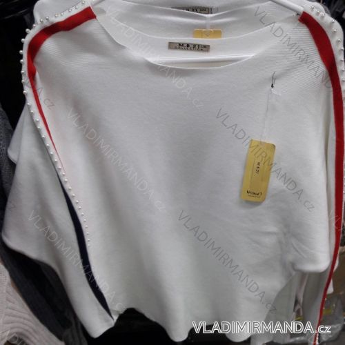 Sveter, tunika úpletová netopierie rukáv dámsky (s-xl) Taliansko MÓDA IM918H-335-1