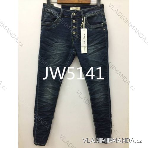 Rifle jeans úzke dlhé dámske (xs-xl) Jewell LEXXURY MA118JW5141