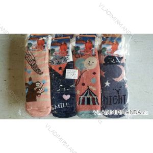 Ponožky teplé zateplené bavlnou Dorast až dámske (35-42) ELLASUN W39004