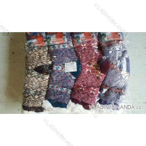 Ponožky teplé zateplené bavlnou dámske ai pánske (35-42) ELLASUN W39002