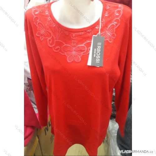 Tričko teplé dlhý rukáv dámske (l-3XL) ERBOSSI PM118238