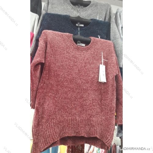 Sveter dlhý rukáv dámsky (l-3XL) PM FASHION polski moda PM118243