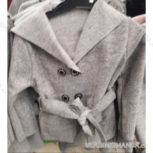 Kabátik flaušový zimné Dievčenské detský (4-14let) Talianska MODA IMM2182004