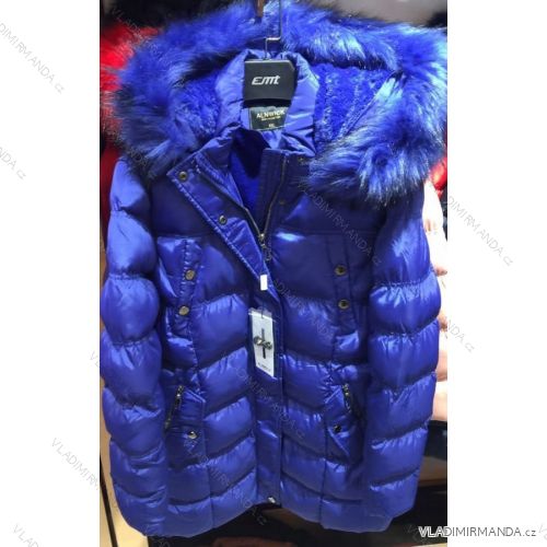 Bunda zimná prešívania s kožušiny dámska (s-2xl) EMT-ALNWICK EMT18001