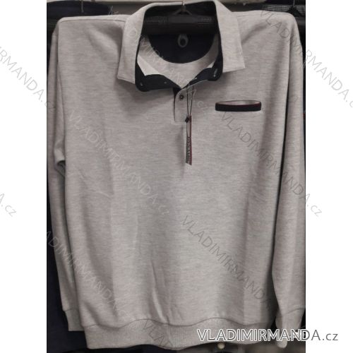 Mikina s golierom dlhý rukáv pánske (m-2xl) DYNAMIC OBS18020