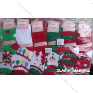 Ponožky teplé dámske vianočný motív (35-41) EMI ROSS nemecko XLF-H5509MC