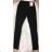 Nohavice riflové dámske skinny (34-42 / čierne) MISS ANNA MA119E04