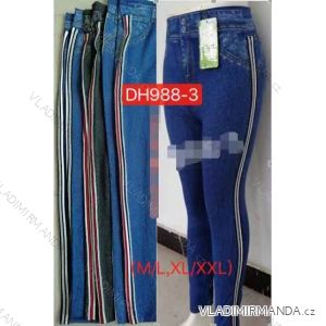 Legíny dlhé džínsové dámske (M / L-XL / 2XL) ELEVEK DH988-3