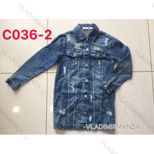 Blúzka / košele džínsová dlhý rukáv dámska (S-2XL) RE-DRESS MA119C036-2