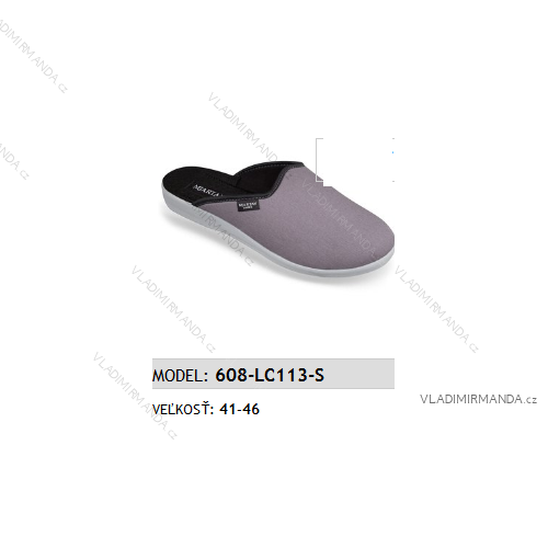 Papuče šľapky pánske (41-46) Mjartan OBUV 608-LC113-S
