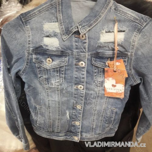 Bunda riflová krátka dámska (s-xxl) Miss Curry IM919A1019