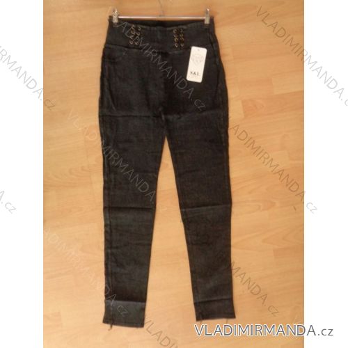 Džegíny dlhé dámske nadrozmerné (xl-2xl) Sal AM3011