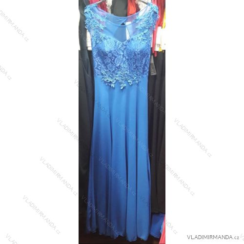 Šaty elegantné dlhé dámske plesovej (uni sl) italianska MODA IM919131