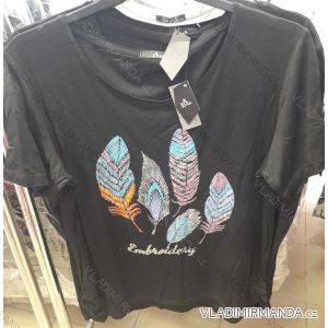 Tričko krátky rukáv dámske (46-54) POĽSKÁ MODA IM101946729