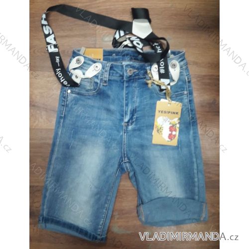 Nohavice džínsové 3/4 dámske (XS-XL) YESPINK IM919249