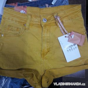 Šortky kraťasy riflové dámske (XS-XL) TALIANSKA Momento YES PINK IM919WL1074-8