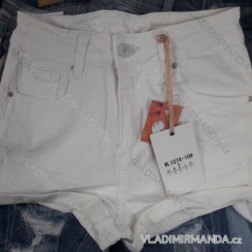 Šortky kraťasy riflové dámske (XS-XL) TALIANSKA Momento YES PINK IM919WL1074-10