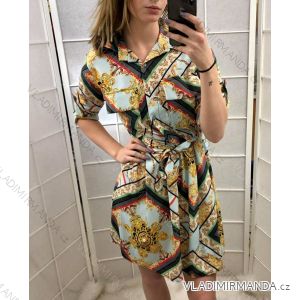 Šaty letné dámske košeľové (uni s / m) Taliansko MÓDA IM919017