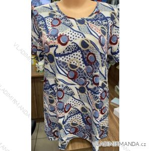 Tunika tričko krátky rukáv dámske (M-3XL) DUNAUONE PM119038