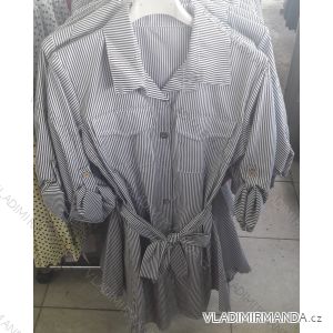 Šaty letné košeľové dámske prúžok (uni s / m) TALIANSKA MODA IM719055