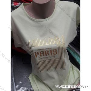 Tričko krátky rukáv dámske (s-xl) TURECKÁ MÓDA TM919034