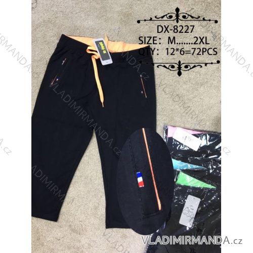 Tepláky 3/4 krátke dámske (m-2xl) N-FEEL DX-8227