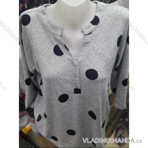 Tunika košeľa 3/4 rukáv dámska (L-3XL) ERBOSSI PM119080