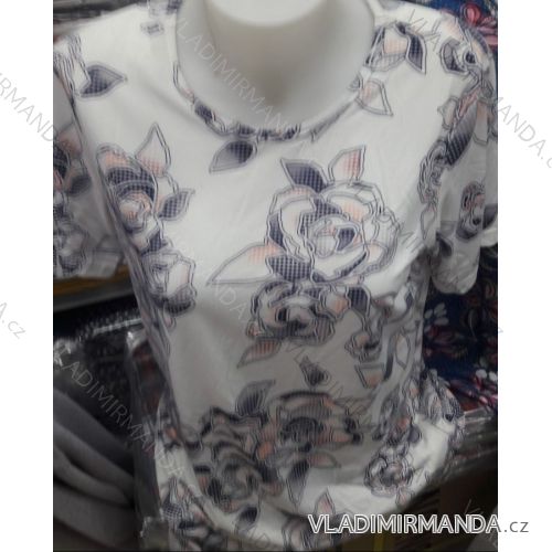 Tunika tričko krátky rukáv dámska (L-3XL) TOVTA PM119084