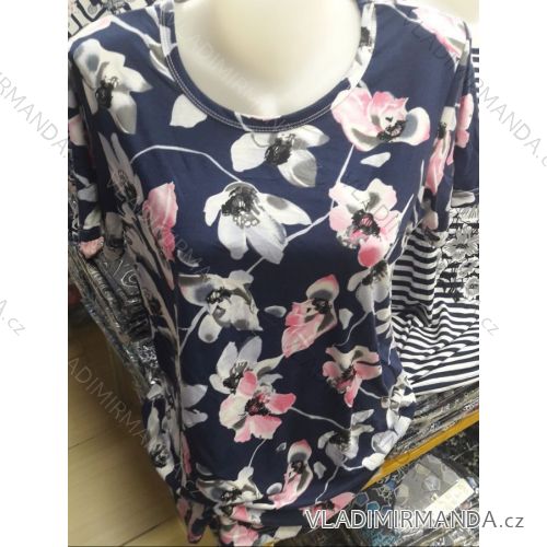 Tunika tričko krátky rukáv dámska (L-3XL) TOVTA PM119090