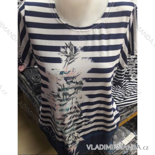Tunika tričko krátky rukáv dámska (L-3XL) TOVTA PM119091