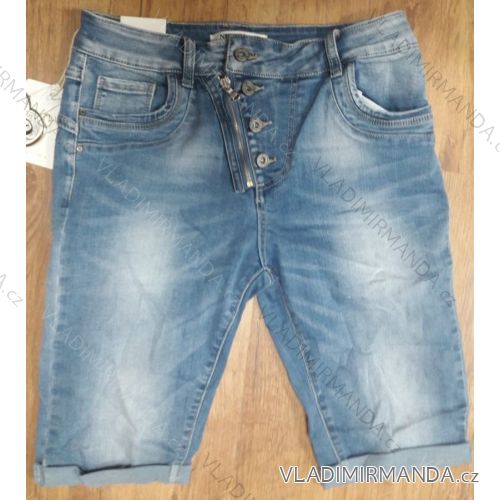 Rifle jeans nohavice 3/4 dámske (34-44) New Play MA119F3006