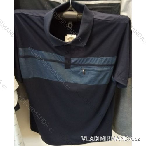 Tričko s golierom krátky rukáv pánske nadrozmerné (l-4XL) Batya BAT19PNAM-TUI-Khoa