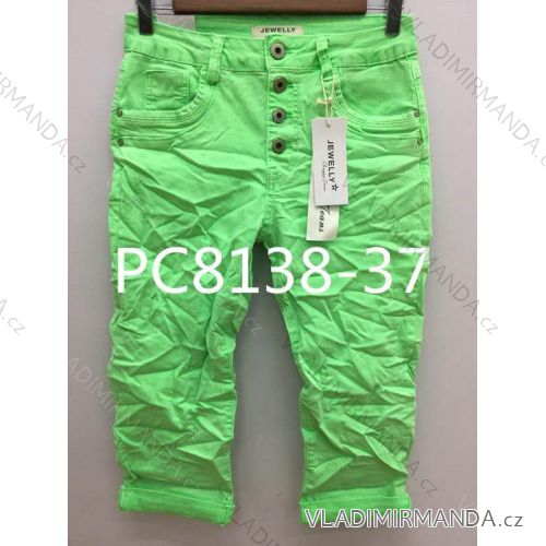 Nohavice 3/4 dámske (xs-xl) LEXXURY LEX19PC8138-37