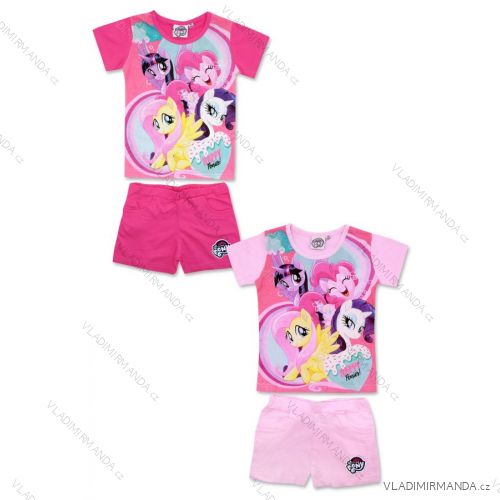 Súprava letná my little pony detská dievčenské (98-128) SETINO 970-008