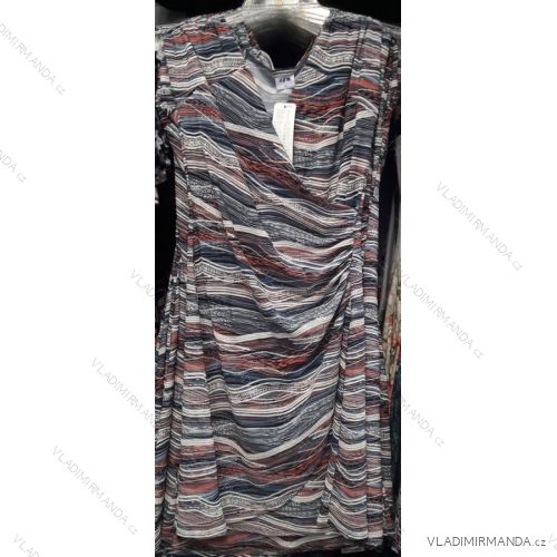 Šaty letné dámske nadrozmerné (40-48) Poľsko MODA PM219024