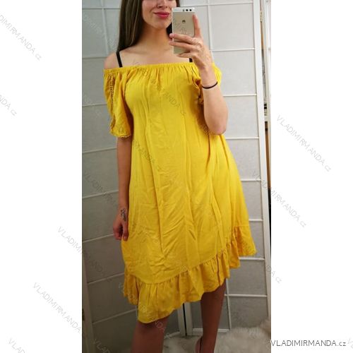 Šaty letné dámske (uni m / l) TALIANSKA MODA IM719355
