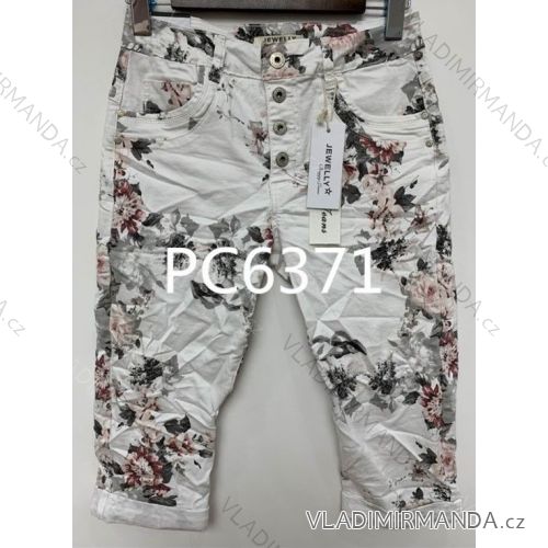 Nohavice 3/4 dámske (xs-xl) Jewell LEXXURY MA519PC6371