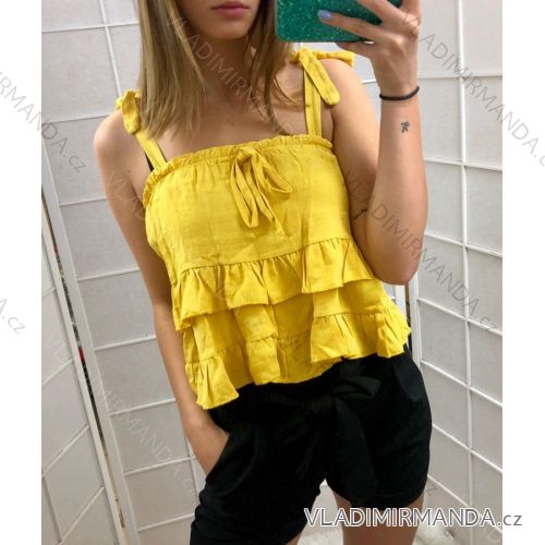 Top tielko krátke dámske (uni s / m) Talianska MODA IM919605